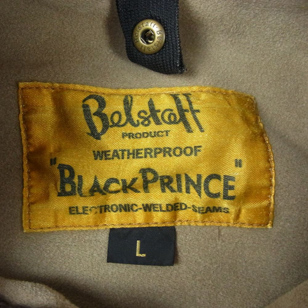BELSTAFF ベルスタッフ BLACK PRINCE ブラック プリンス XT 500 REPLICA トライアルマスター オイルド ジャケット ブラウン系 L【中古】