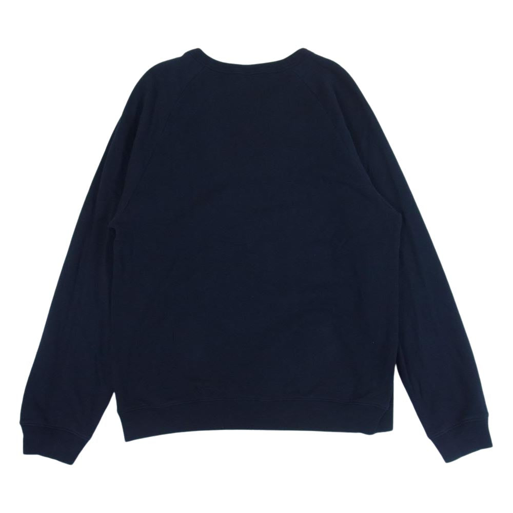 DRIES VAN NOTEN ドリスヴァンノッテン 16AW Wes Wilson ウェスウィルソン アートプリント プルオーバー スウェット ネイビー系【中古】
