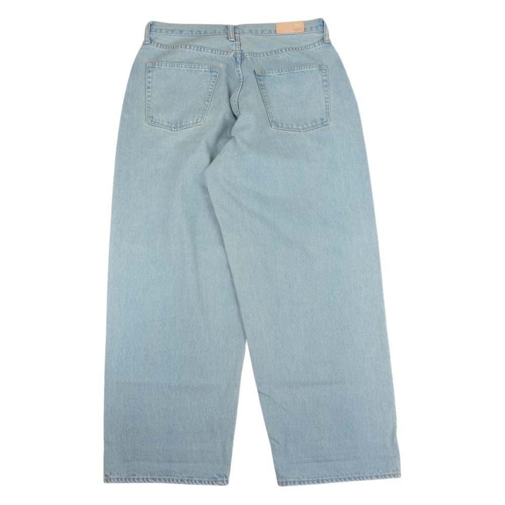 サンカ S21FPT10 13,5OZ DNM WIDE 5P ICE WASH アイス ウオッシュ デニム パンツ インディゴブルー系 2【中古】