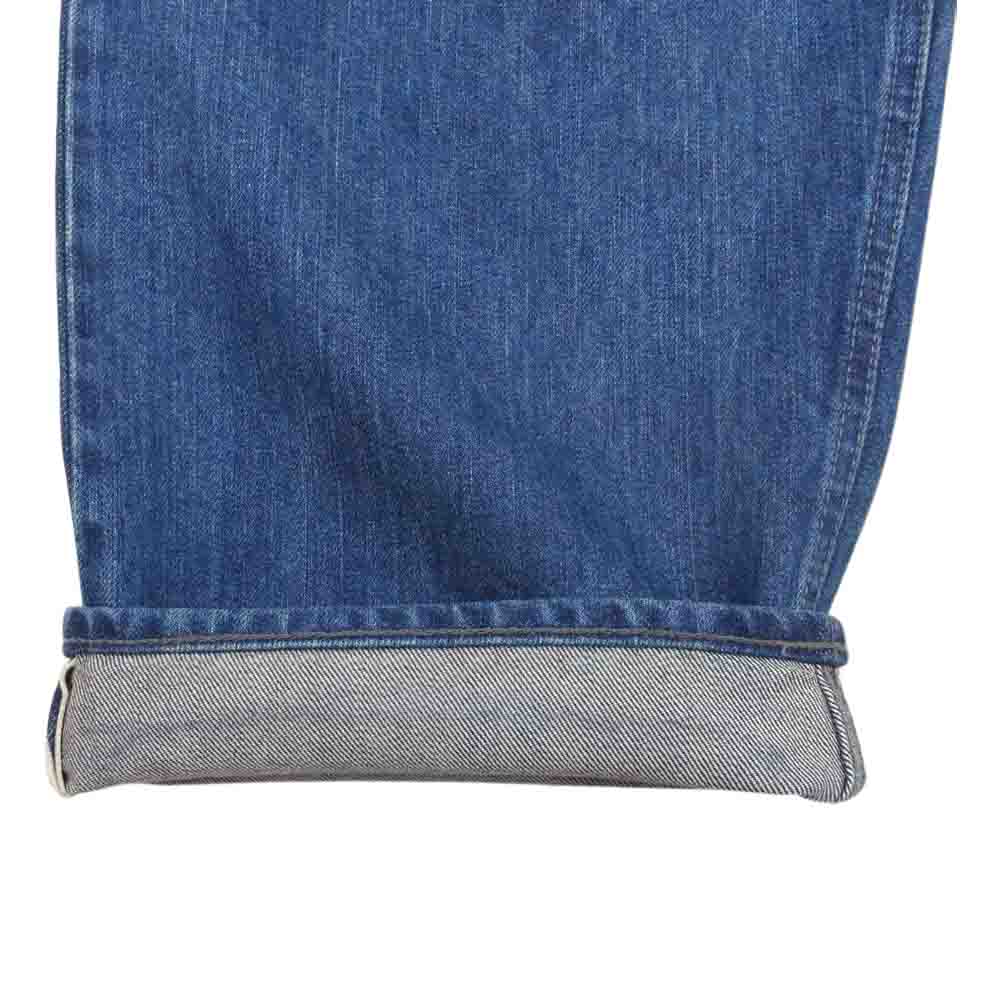 シオタ NPTM11BG  インディゴ スビンコットン 13.5oz バギーデニム インディゴブルー系【美品】【中古】