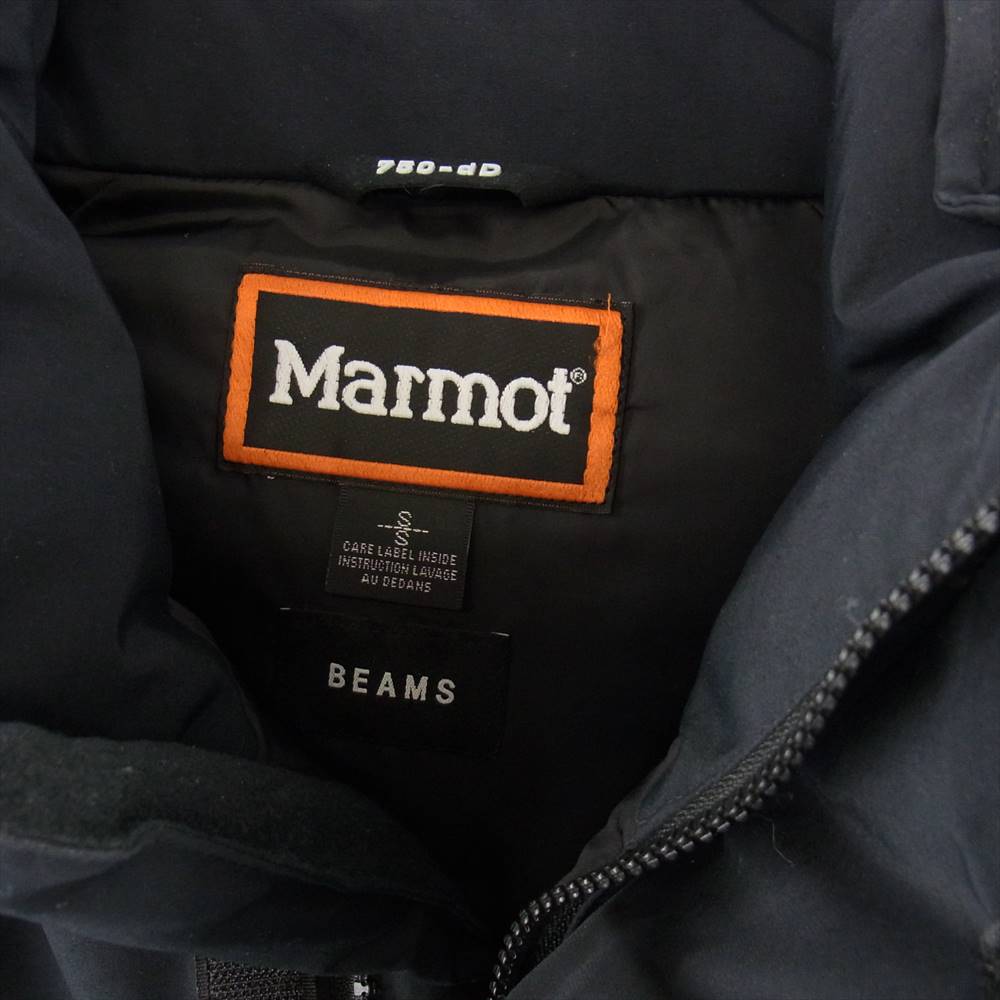 MARMOT マーモット TOMQJL31BB BEAMS別注 GORE-TEX ゴアテックス マンモス ダウンジャケット ブラック系 S【中古】
