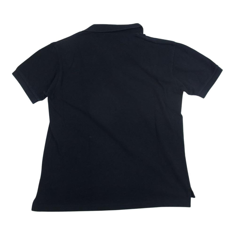 PLAY COMME des GARCONS プレイコムデギャルソン AZ-T066 ハートロゴ刺繍 半袖 ポロシャツ ブラック系 M【中古】