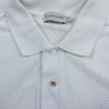 MONCLER モンクレール 国内正規品 MAGLIA POLO MANICA CORTA マグリア ロゴワッペン 半袖 ポロシャツ ホワイト ホワイト系 S【中古】