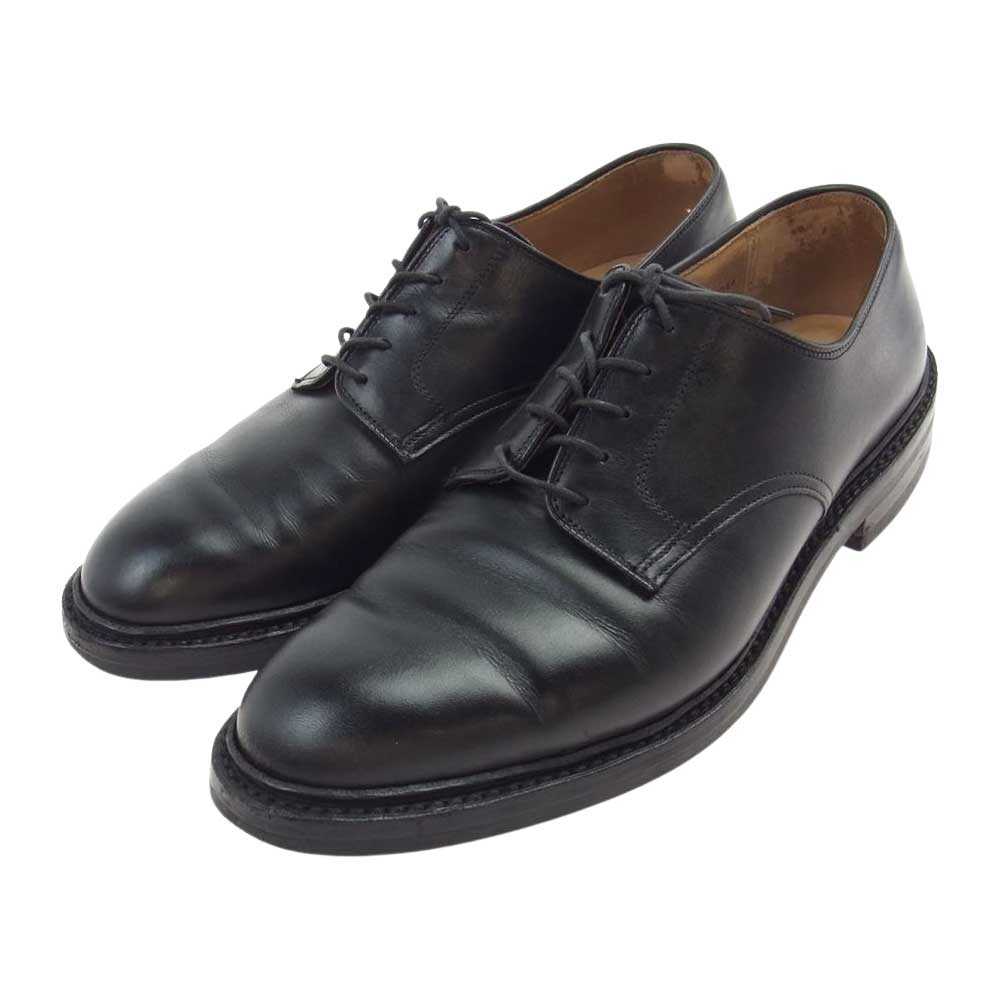 CROCKETT&JONES クロケットアンドジョーンズ 6388 SEDGEMOOR 3 セッジムーア プレーントゥ シューズ ブラック系 6 1/2 E【中古】
