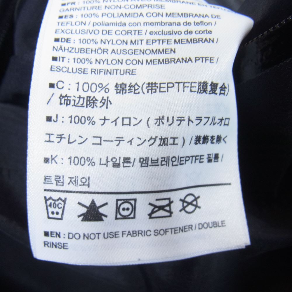 ARC'TERYX アークテリクス 10968-110375 BETA SL JACKET ベータ SL ナイロン ジャケット マウンテンパーカ ブラック系 S【中古】
