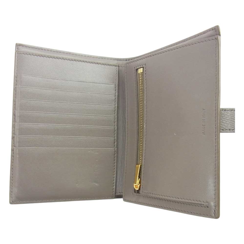 CELINE セリーヌ ミディアム ストラップ 二つ折り 財布 ウォレット