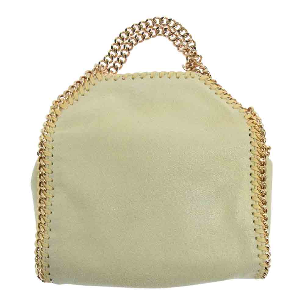 Stella McCartney ステラマッカートニー 391698 タイニー ファラベラ チェーン ショルダー バッグ イエロー系【美品】【中古】