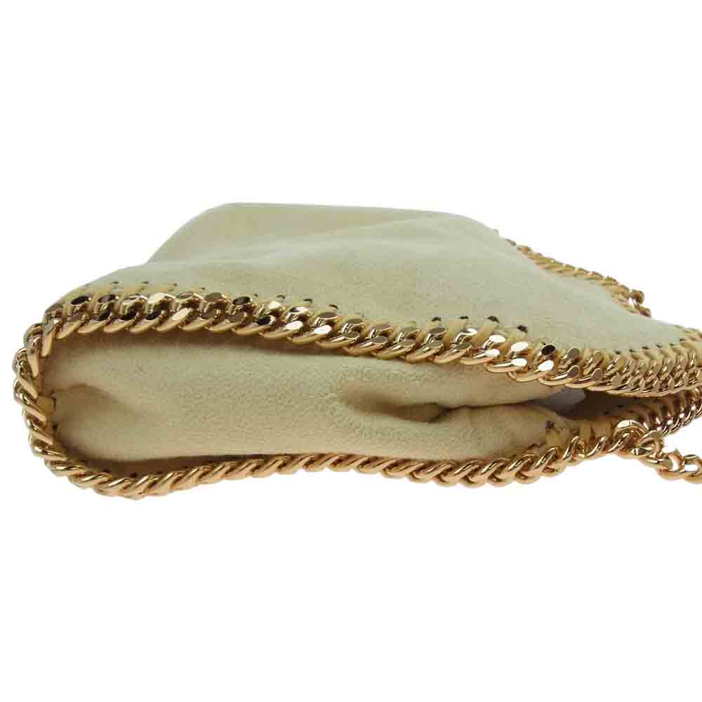 Stella McCartney ステラマッカートニー 391698 タイニー ファラベラ チェーン ショルダー バッグ イエロー系【美品】【中古】