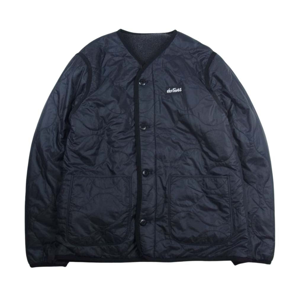 WILDTHINGS ワイルドシングス WT034N-JS PRIMALOFT プリマロフト リバーシブル ナイロンジャケット ブラック系 チャコール系 S【中古】