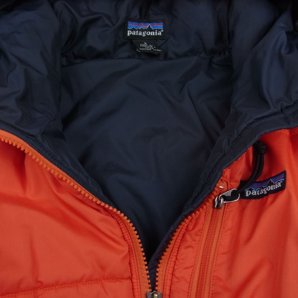 patagonia パタゴニア 01AW 84098 01年製 ダスパーカー ポップオレンジ ダウンパーカー ジャケット  オレンジ系 S【中古】