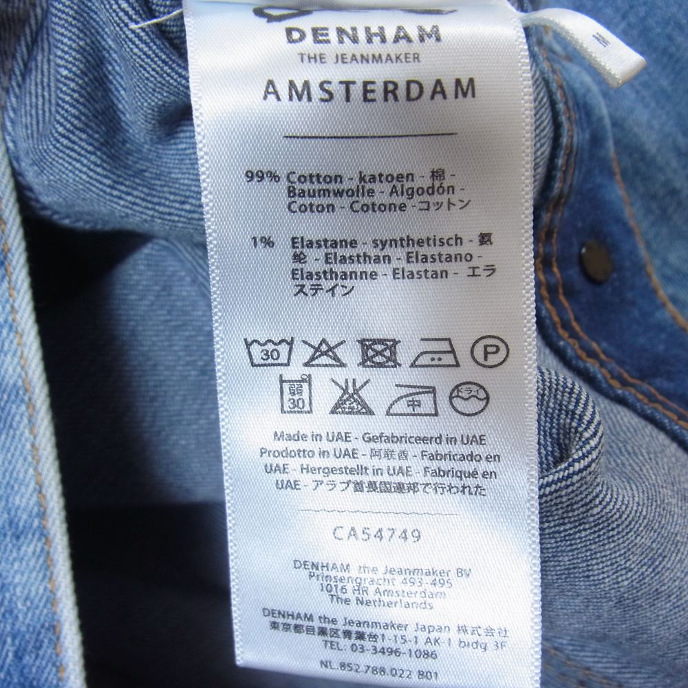 デンハム 16AW 01-16-05-20-007 AVCD ヴィンテージ デニム ジャケット インディゴブルー系 M【中古】