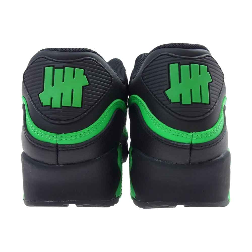 NIKE ナイキ CJ7197-004 UNDEFEATED AIR MAX 90 UNTDFTD エアマックス90 アンディフィーテッド ブラック系 グリーン系 27.5cm【中古】