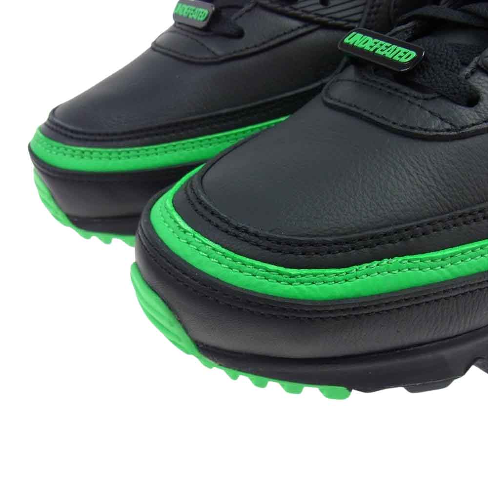 NIKE ナイキ CJ7197-004 UNDEFEATED AIR MAX 90 UNTDFTD エアマックス90 アンディフィーテッド ブラック系 グリーン系 27.5cm【中古】