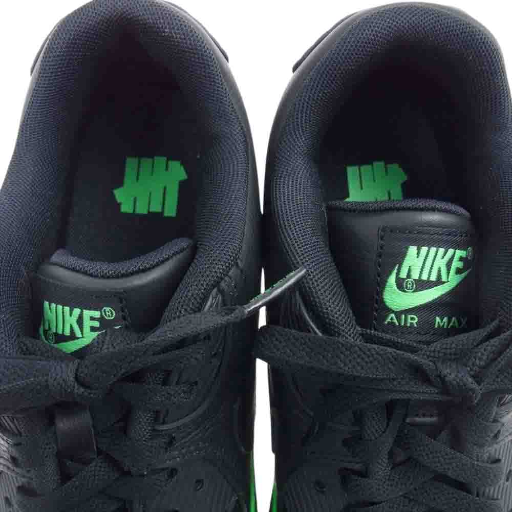 NIKE ナイキ CJ7197-004 UNDEFEATED AIR MAX 90 UNTDFTD エアマックス90 アンディフィーテッド ブラック系 グリーン系 27.5cm【中古】