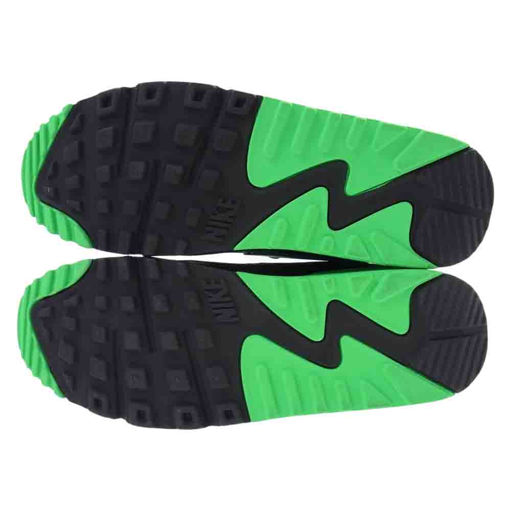 NIKE ナイキ CJ7197-004 UNDEFEATED AIR MAX 90 UNTDFTD エアマックス90 アンディフィーテッド ブラック系 グリーン系 27.5cm【中古】