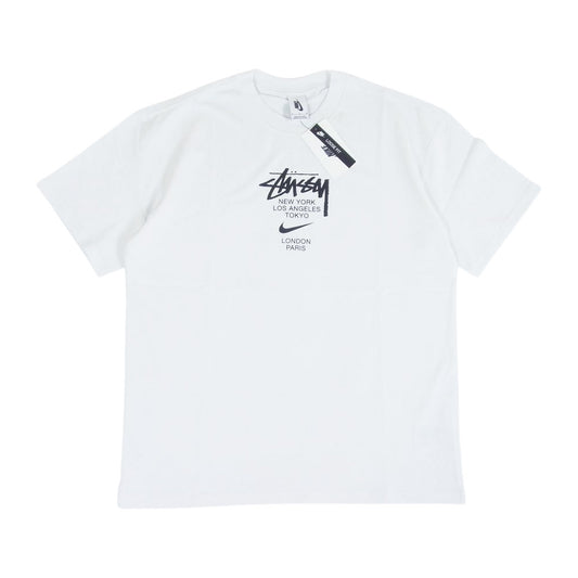 NIKE ナイキ DD3342-121 STUSSY Short-Sleeve Tee 半袖 Tシャツ ホワイト系 M【新古品】【未使用】【中古】