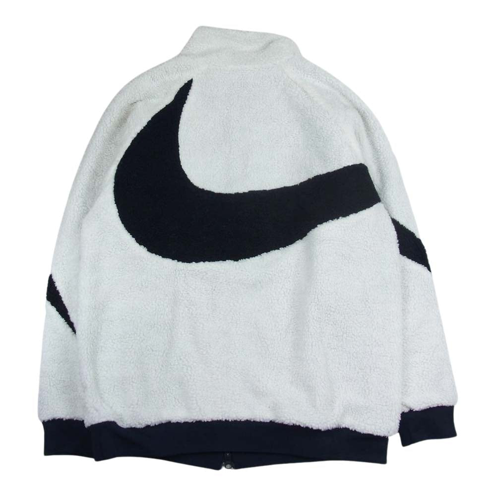 NIKE ナイキ BQ6546-114 VM SWOOSH FULL ZIP JACKET ビッグスウォッシュ フルジップ ジャケット ホワイト系 ネイビー系 XL【新古品】【未使用】【中古】