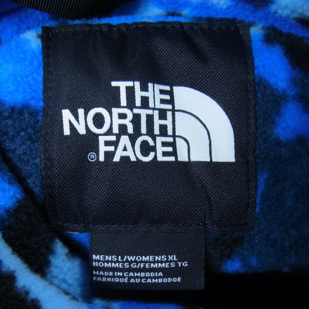 THE NORTH FACE ノースフェイス NF0A4QYJV17-L  DENALI 2 JKT デナリ ジャケット カモ ブラック系 ブルー系 L【新古品】【未使用】【中古】