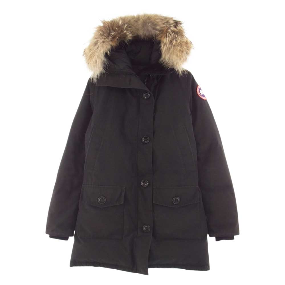 CANADA GOOSE カナダグース 2603JL 国内正規品 サザビーリーグ Bronte Parka ブロンテ パーカー ダウン ジャケット ブラック系 M【中古】