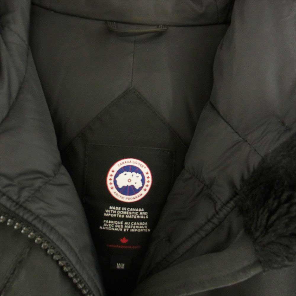 CANADA GOOSE カナダグース 2603JL 国内正規品 サザビーリーグ Bronte Parka ブロンテ パーカー ダウン ジャケット ブラック系 M【中古】