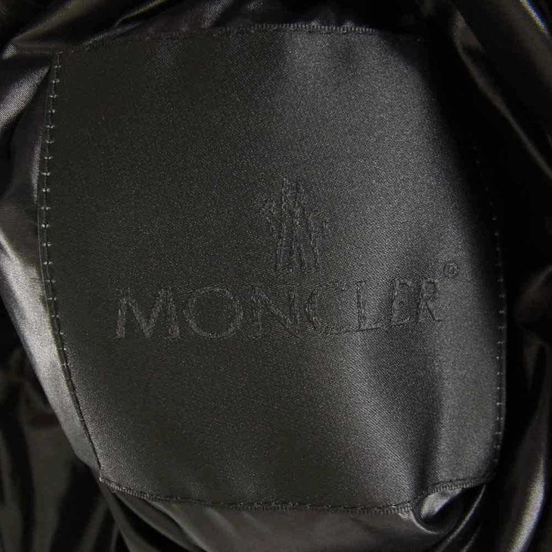 MONCLER モンクレール 21AW HAMURA ハムラ リバーシブル ボア ダウン ジャケット ブラック系 2【中古】