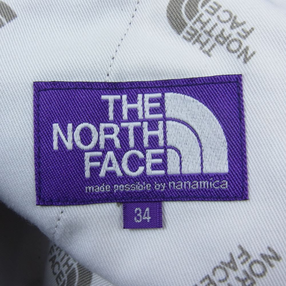 THE NORTH FACE ノースフェイス NT5060N PURPLE LABEL パープル レーベル Serge Field Pants サージ フィールド パンツ ダークブラウン系【中古】