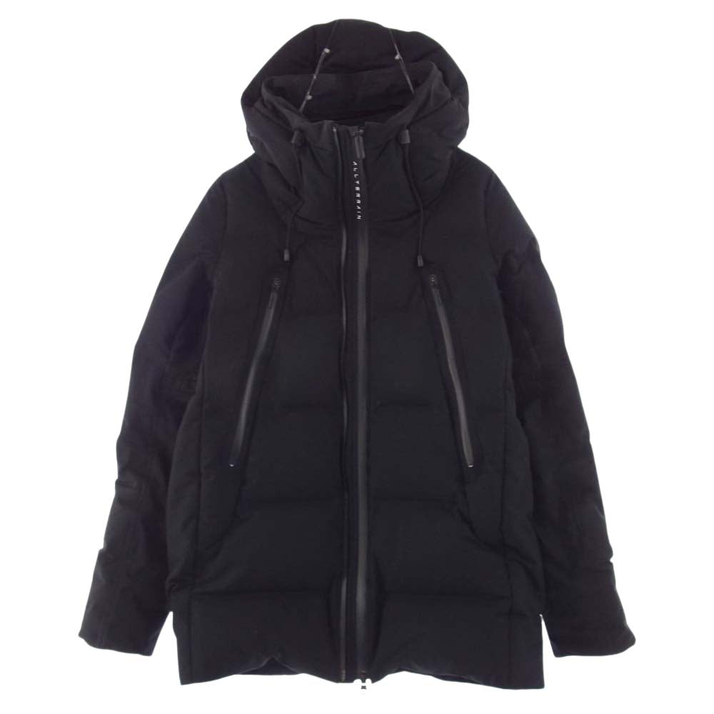 DESCENTE デサント DOR-C8202 水沢ダウン ALLTERAIN オルテライン MOUNTAINEER マウンテニア フィーディダウンジャケット ブラック系 S【中古】