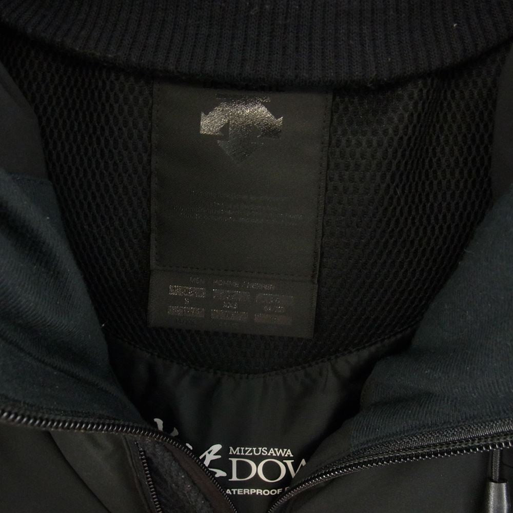 DESCENTE デサント DOR-C8202 水沢ダウン ALLTERAIN オルテライン MOUNTAINEER マウンテニア フィーディダウンジャケット ブラック系 S【中古】