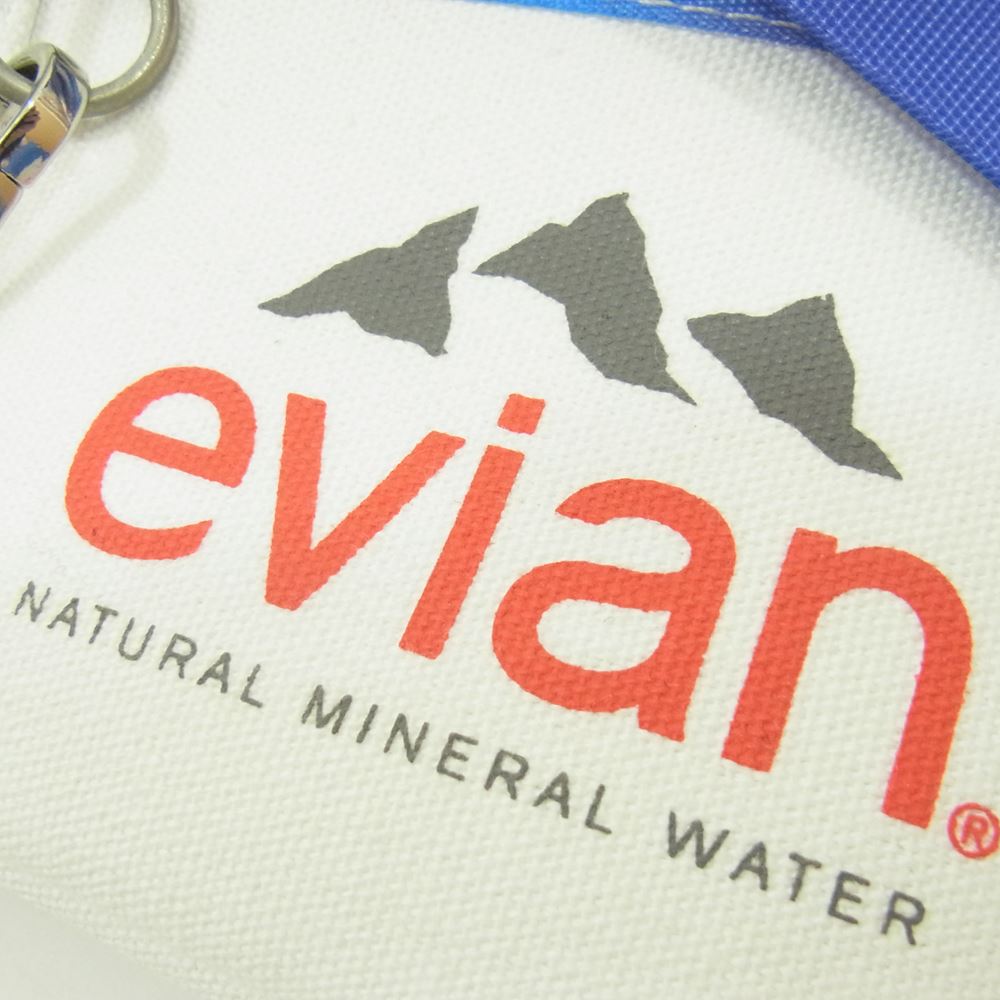 ヴァージルアブロー evian エビアン MAKE A RAINBOW アジア限定 スペシャルボックス ボディバッグ  ホワイト系【中古】