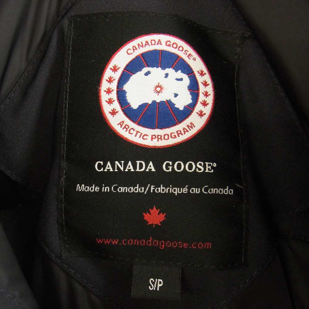 CANADA GOOSE カナダグース 4567JM 国内正規品 サザビーリーグ CITADEL シタデル ダウン ャケット ブラック系 S【中古】