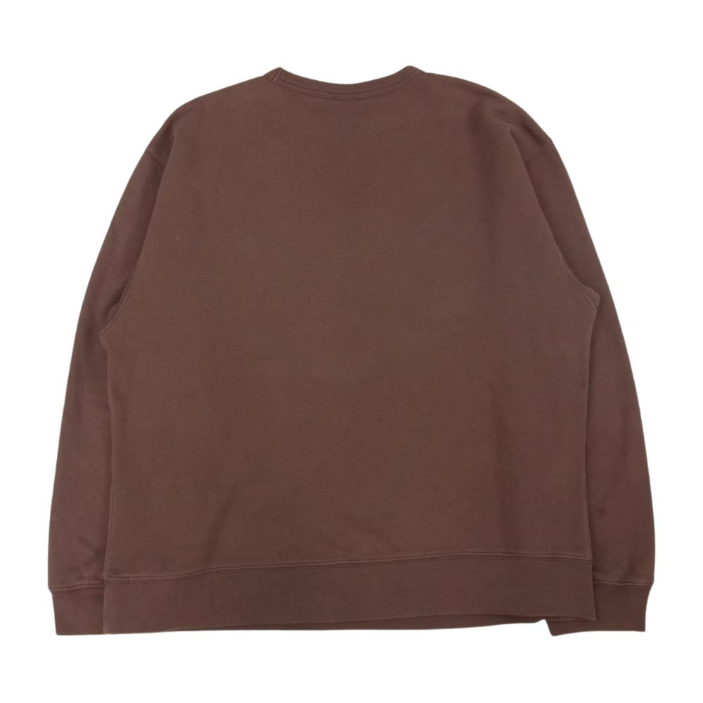 DRIES VAN NOTEN ドリスヴァンノッテン クルーネック スウェット  ブラウン系 S【中古】