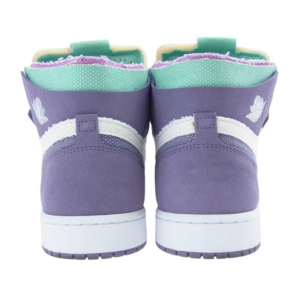 NIKE AIR JORDAN ナイキ ジョーダン CT0978-150 AIR JORDAN 1 ZOOM AIR CMFT エアジョーダン 1 ズーム コンフォート ブワイト ホワイト系 パープル系 US9(27.0cm )【中古】