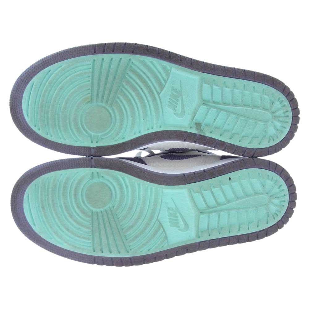 NIKE AIR JORDAN ナイキ ジョーダン CT0978-150 AIR JORDAN 1 ZOOM AIR CMFT エアジョーダン 1 ズーム コンフォート ブワイト ホワイト系 パープル系 US9(27.0cm )【中古】