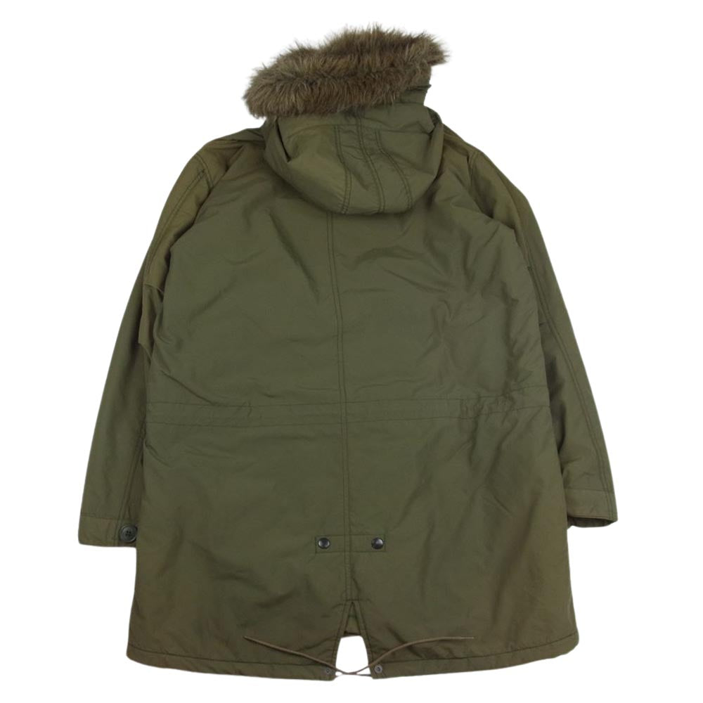 HYSTERIC GLAMOUR ヒステリックグラマー 0204AC02 プリマロフト 中綿キルティング モッズコート カーキ系 M【中古】