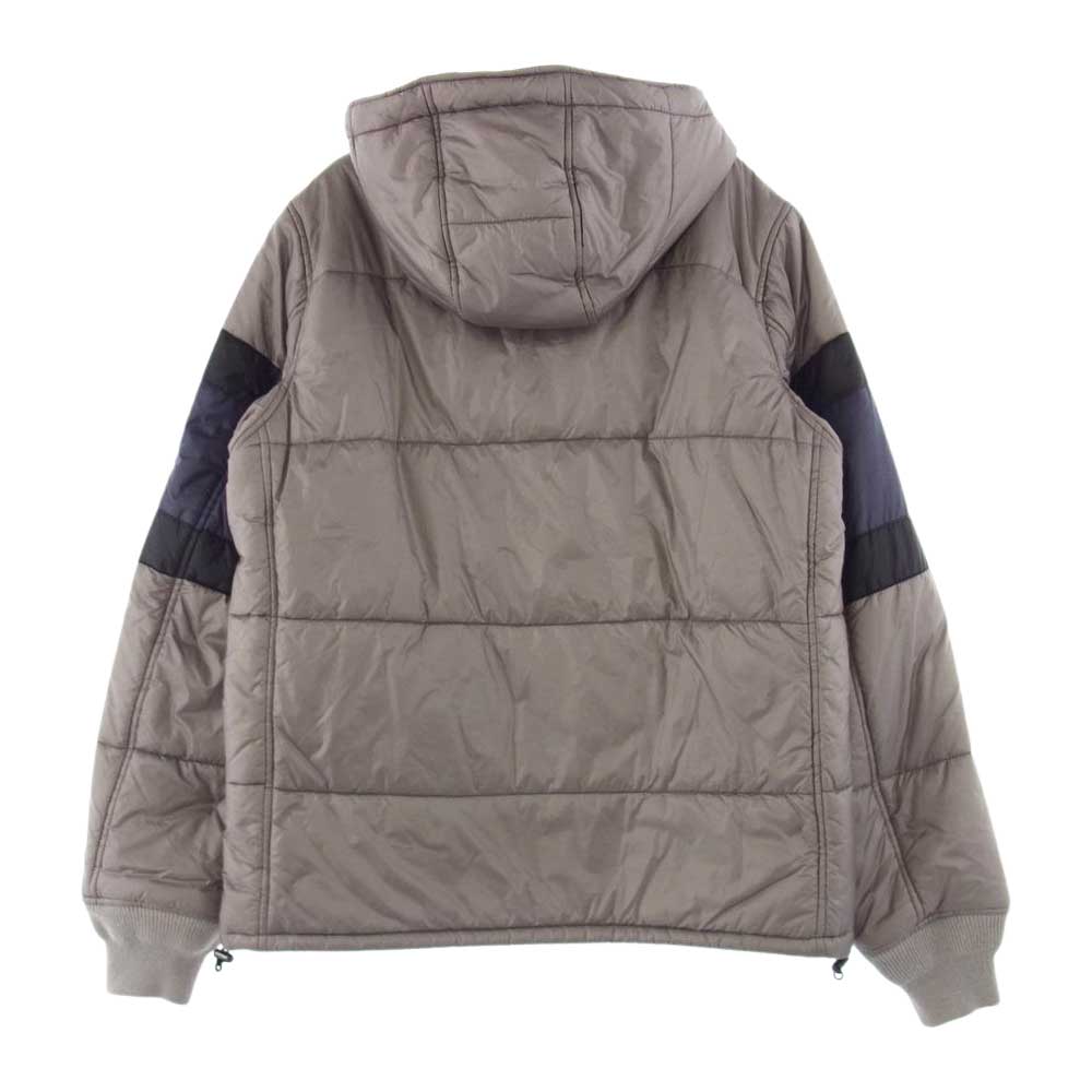 HYSTERIC GLAMOUR ヒステリックグラマー 0263AB03 中綿プリマロフト ワッペン付き ナイロンタフタ フーデッドジャケット グレー系 M【中古】