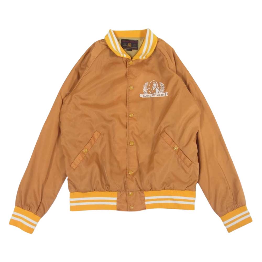 HYSTERIC GLAMOUR ヒステリックグラマー 02193AB06 ACOUSTIC ACADEMY 衿リブコーチジャケット オレンジ系 L【中古】