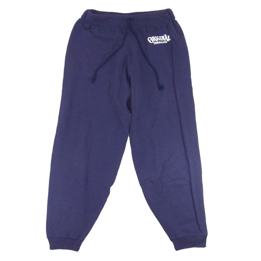 TENDERLOIN テンダーロイン T-SWEAT PNT ロゴプリント スウェット パンツ ネイビー系 M【中古】