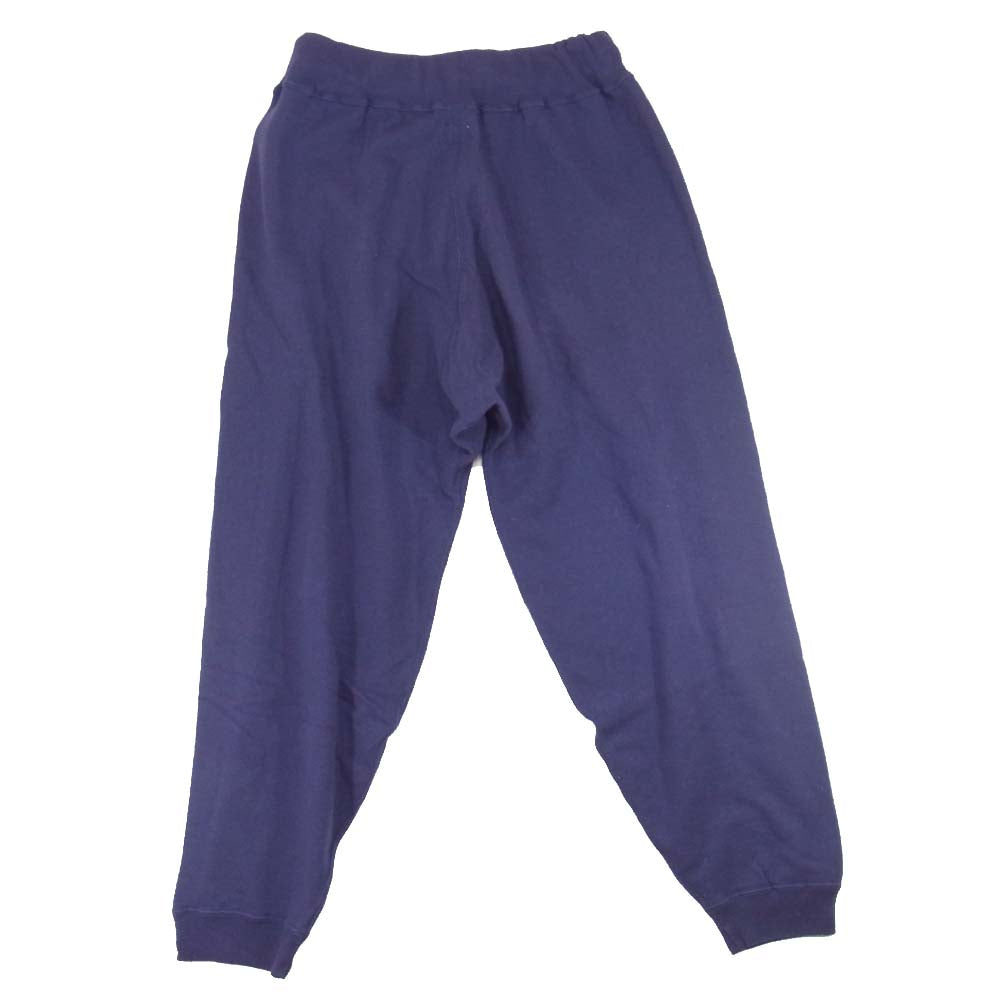 TENDERLOIN テンダーロイン T-SWEAT PNT ロゴプリント スウェット パンツ ネイビー系 M【中古】