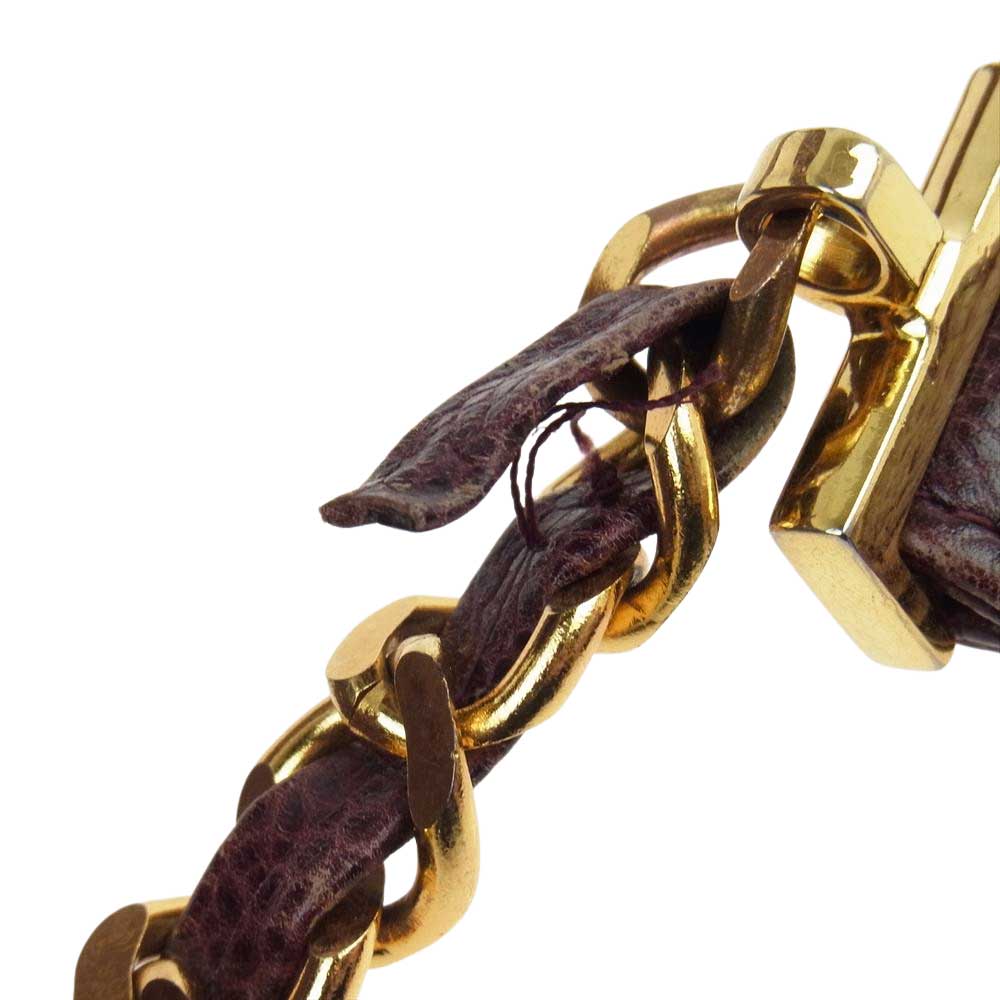 CHANEL シャネル ココマーク キャビアスキン リュック バックパック ブラウン系【中古】
