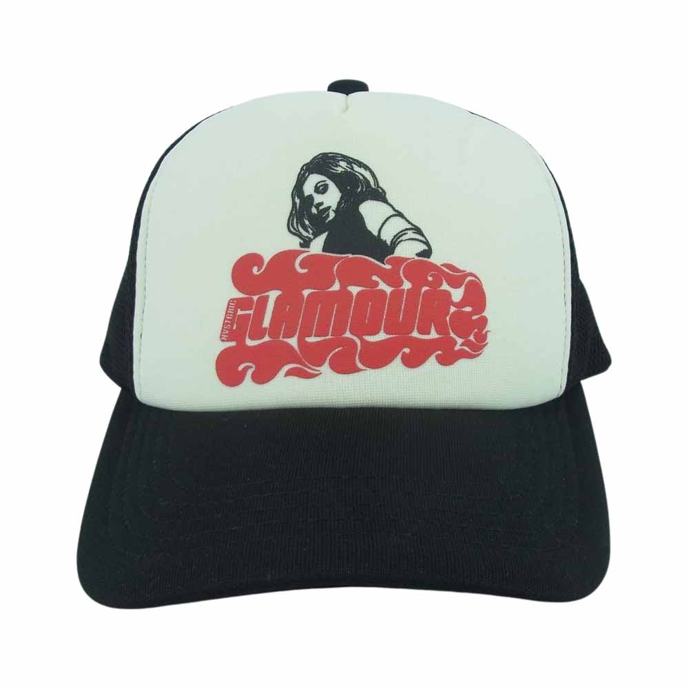 HYSTERIC GLAMOUR ヒステリックグラマー 02223QH03 VIXEN GIRL メッシュ キャップ 帽子 日本製 ブラック系 FREE【中古】