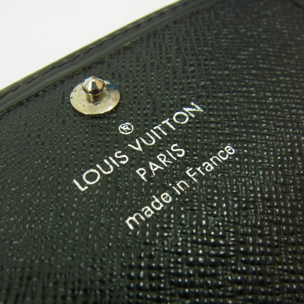 LOUIS VUITTON ルイ・ヴィトン M63812 ミュルティクレ6 6連 キーケース エピ  ブラック系【中古】
