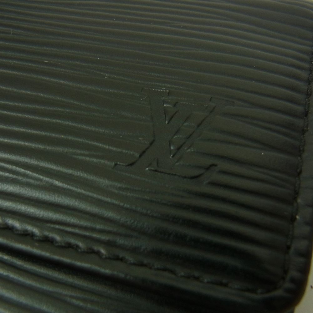 LOUIS VUITTON ルイ・ヴィトン M63812 ミュルティクレ6 6連 キーケース エピ  ブラック系【中古】
