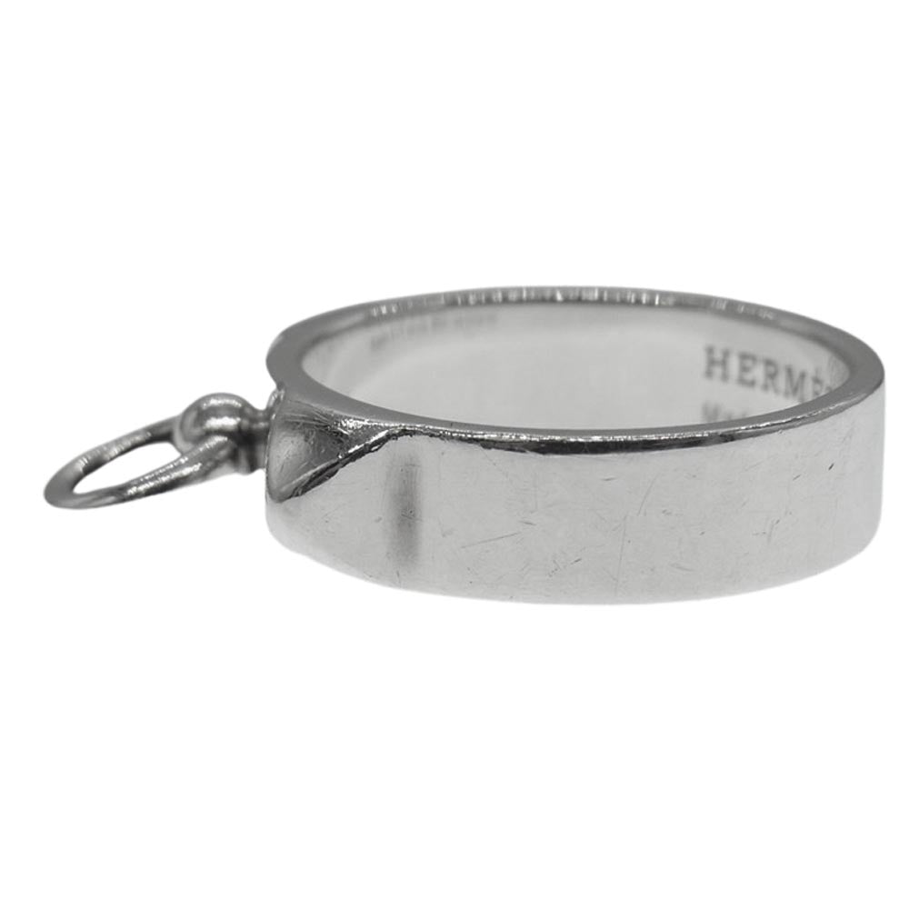 HERMES エルメス Collier de Chien コリエドシアン PM リング 50 シルバー系【中古】