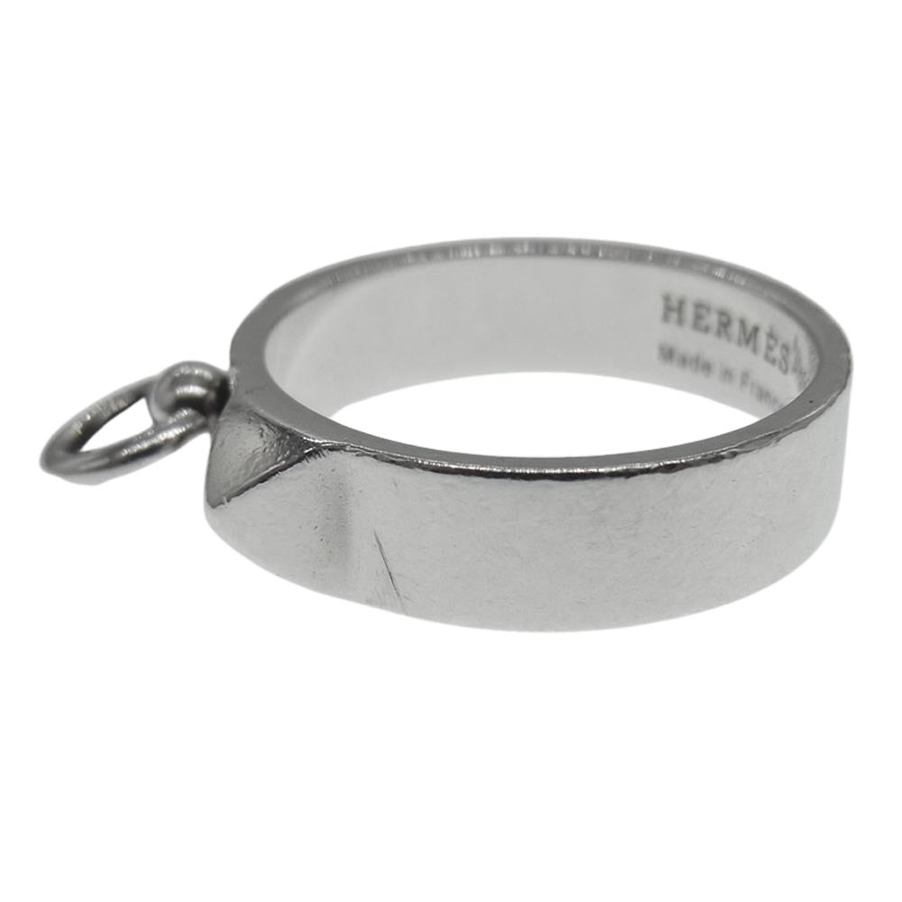 HERMES エルメス Collier de Chien コリエドシアン PM リング 53 シルバー系【中古】