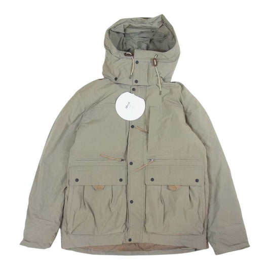 NANGA ナンガ N1TJEGG2 TAKIBI DOWN JACKET 難燃 タキビ ダウン ジャケット BEG L【新古品】【未使用】【中古】