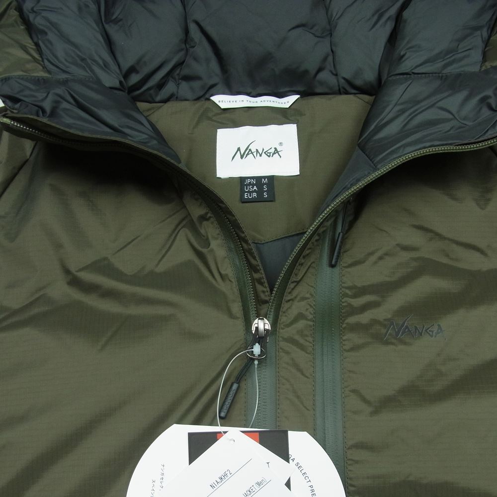 NANGA ナンガ N1AIBKF2 AURORA DOWN JACKET オーロラ ダウン ジャケット カーキ系 KHA M【新古品】【未使用】【中古】