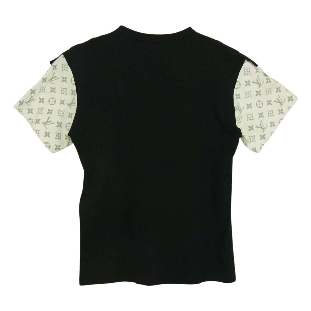 LOUIS VUITTON ルイ・ヴィトン 21SS  CA36929 1A8TLJ  シルバー モノグラム ショルダータブ 半袖 Tシャツ ホワイト系 XS【中古】