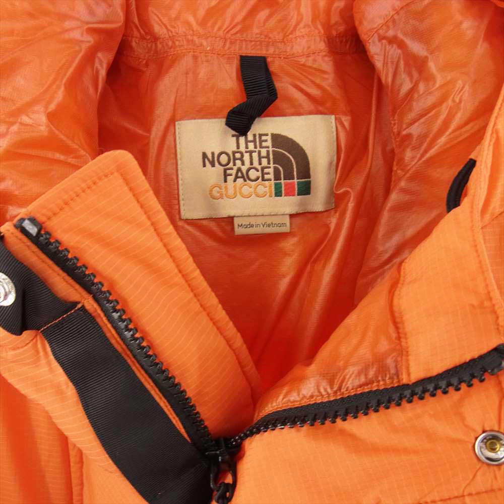 GUCCI グッチ 663755 XAAC4 THE NORTH FACE ノースフェイス アノラック ジャケット オレンジ系 L【中古】