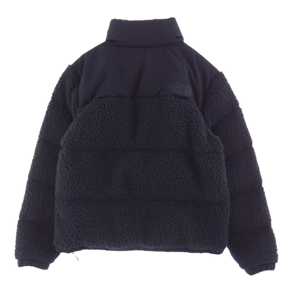 THE NORTH FACE ノースフェイス NF0A5A84 SHERPA NUPTSE JACKET シェルパ フリース ヌプシ ダウン ジャケット  ネイビー系 MENS M WOMENS L【中古】