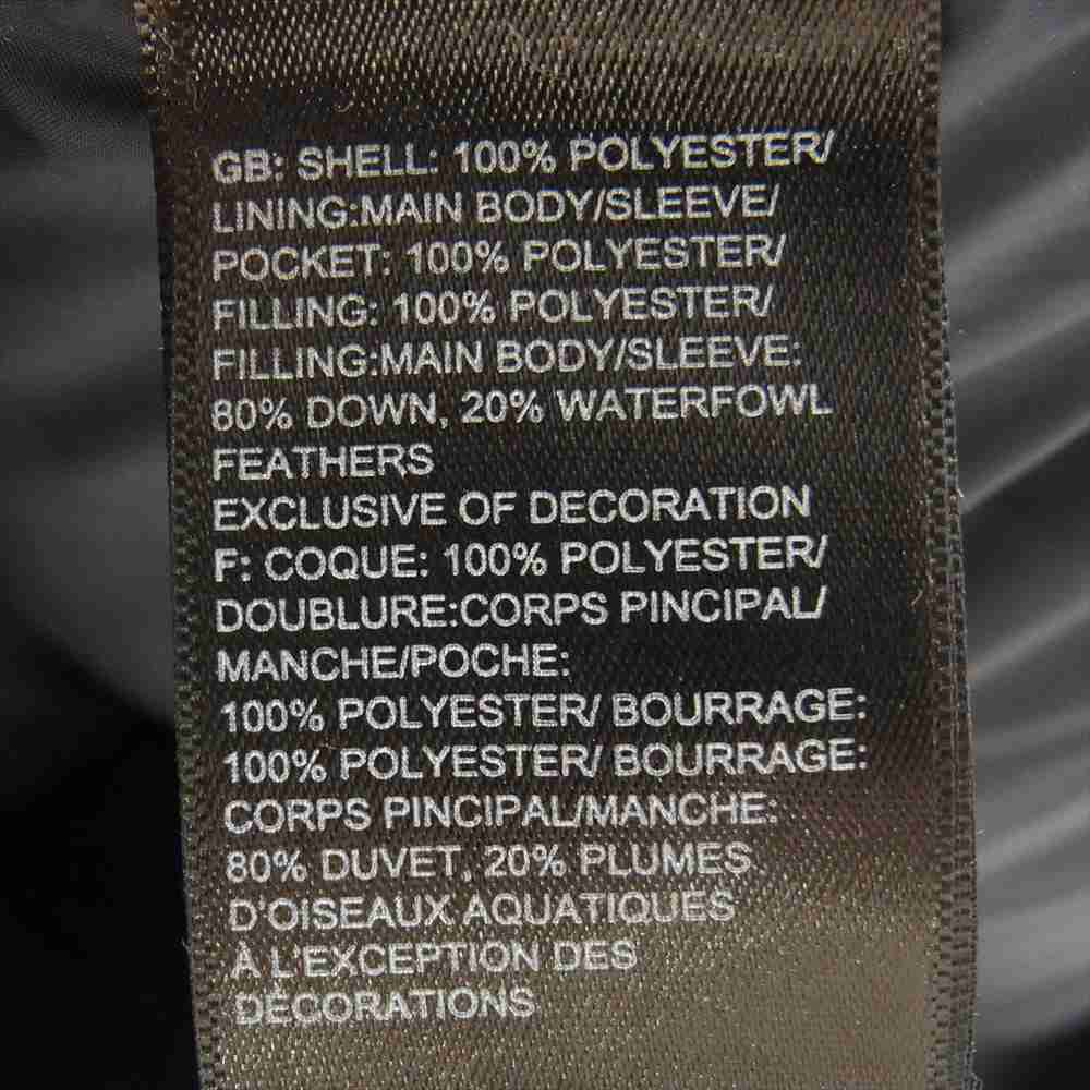 THE NORTH FACE ノースフェイス NF0A5A84 SHERPA NUPTSE JACKET シェルパ フリース ヌプシ ダウン ジャケット  ネイビー系 MENS M WOMENS L【中古】